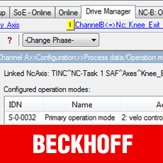 Beckhoff Drive Diagnostics