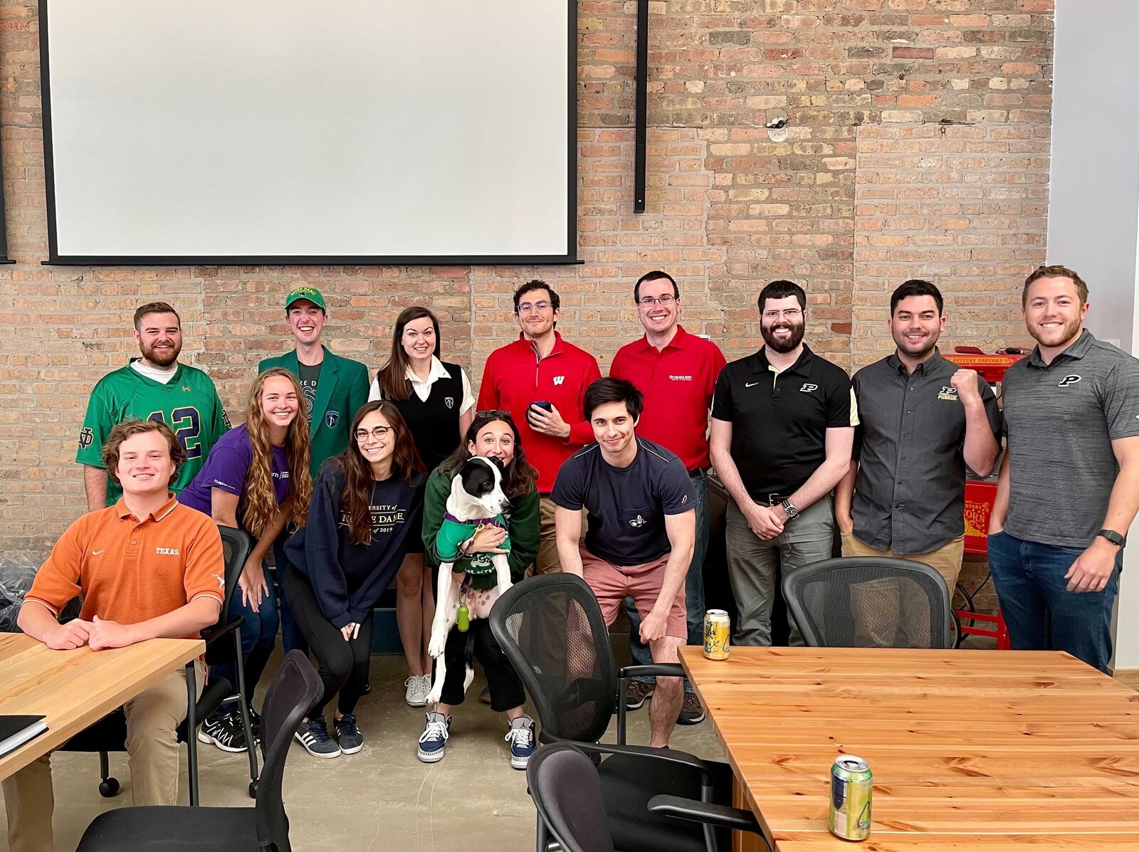 dmc employees in college apparel