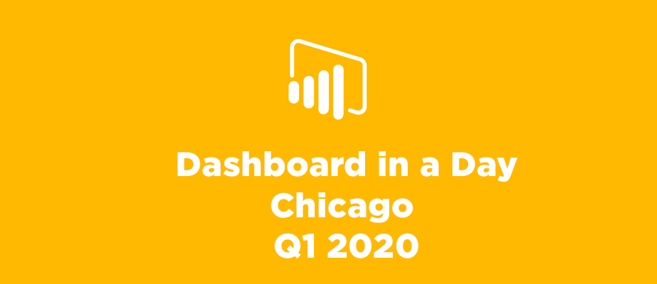 Dashboard in a Day 2020 Quarter 1 Events
