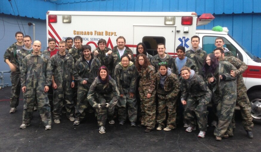 DMC’s Paintball Welcome Party