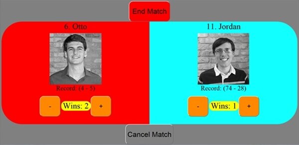 Ping Pong Web Application