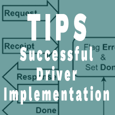 Tips for a Successful Synchronous Serial Communication Driver using Siemens SCL