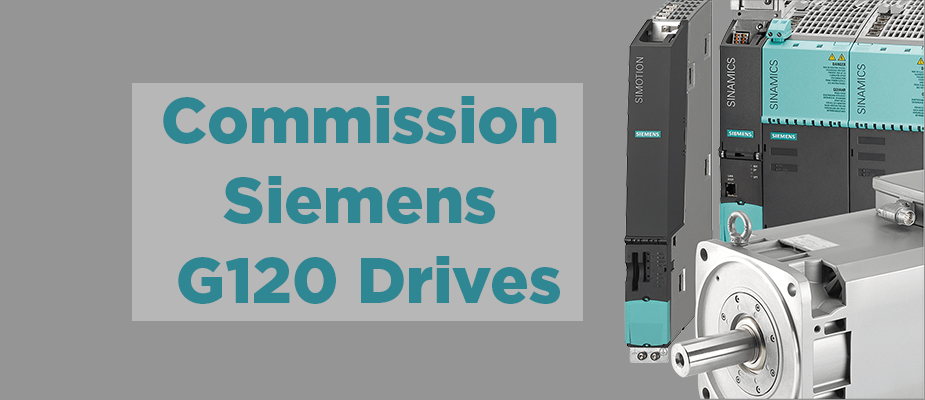 Commissioning Siemens G120 Drives with Startdrive in TIA Portal