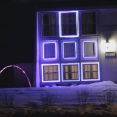 Star Wars Christmas Light Show