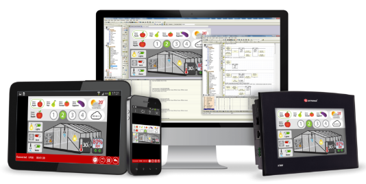 VisiLogic software with Samba 7 PLC/HMI