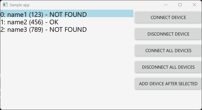 GUI example