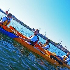 DMC Boston Kayaks the Charles River