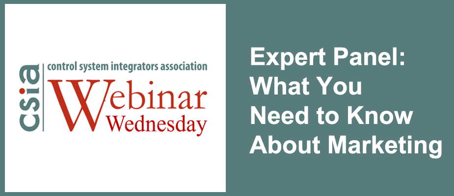 DMC to Moderate CSIA Marketing Panel Webinar