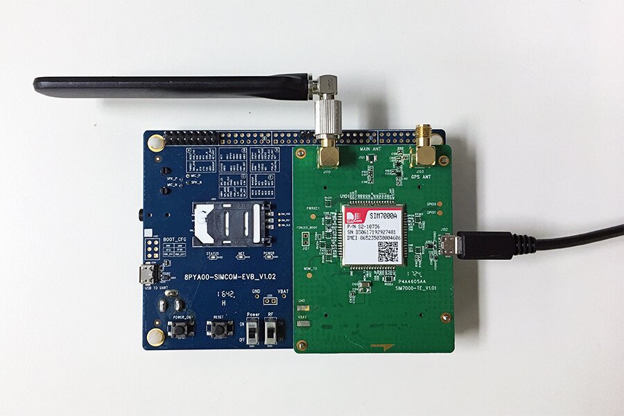 Add attenuators to the cellular antenna for testing