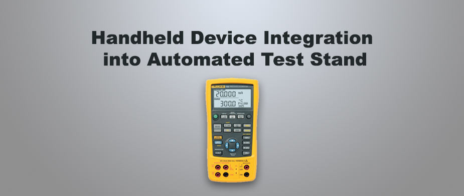 Handheld Device Integration into Automated Test Stand