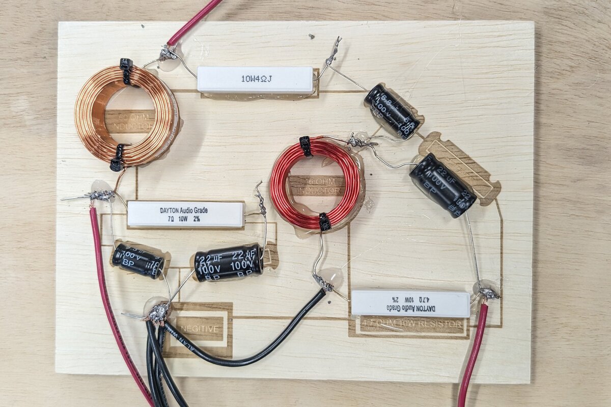 Wire assembly for speakers