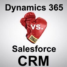 CRM Showdown: Microsoft Dynamics 365 vs. Salesforce
