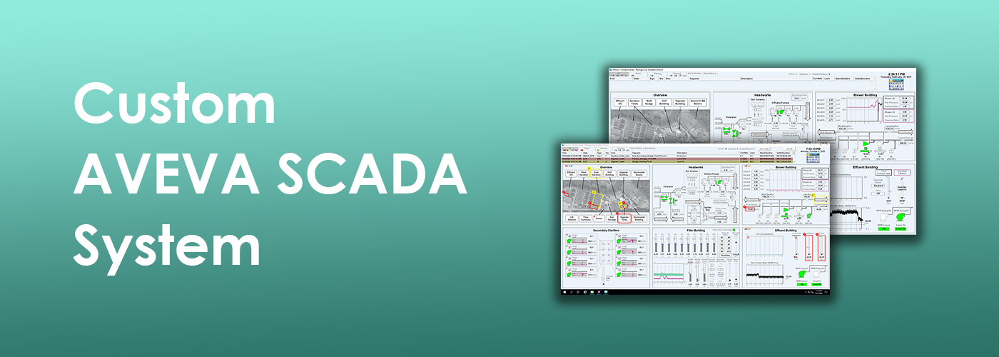 AVEVA SCADA System for Wastewater Treatment Plant