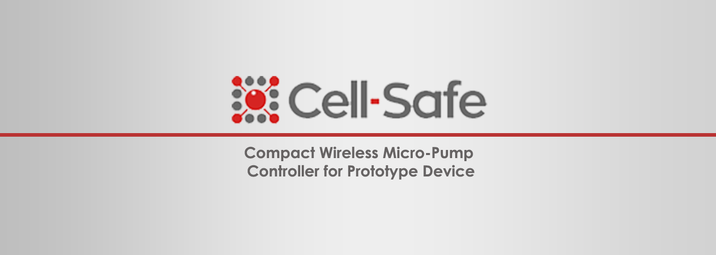 Compact Wireless Micro-Pump Controller for Prototype Device