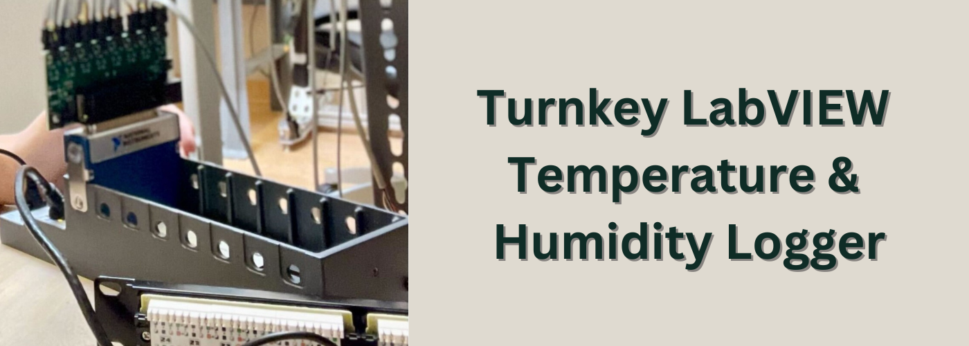 Turnkey LabVIEW Temperature and Humidity Logger