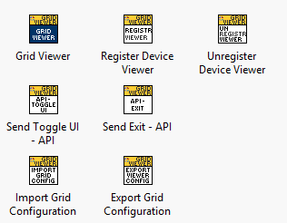 LabVIEW UI Customization with Grid Viewer