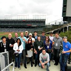 Improv and Wrigley Rooftop Baseball